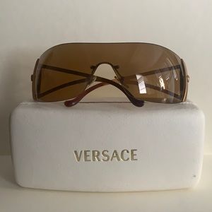 Versace wrap sunglasses